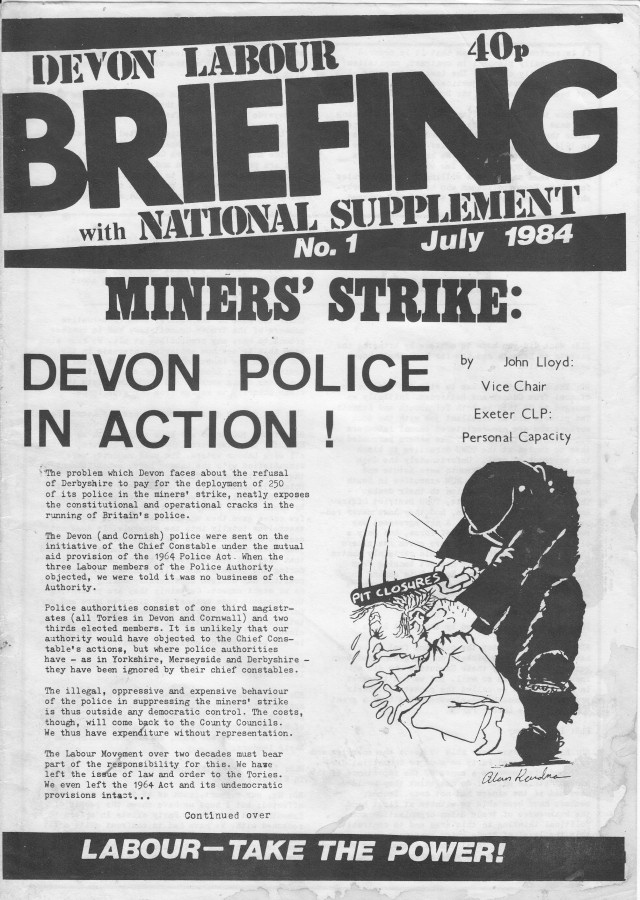 Devon Labour Briefing