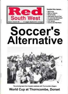 Red South West No.2 Autumn 1998